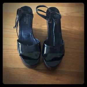 Gucci wedges